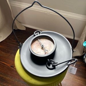 Farmhouse hanging scale decor, NWT